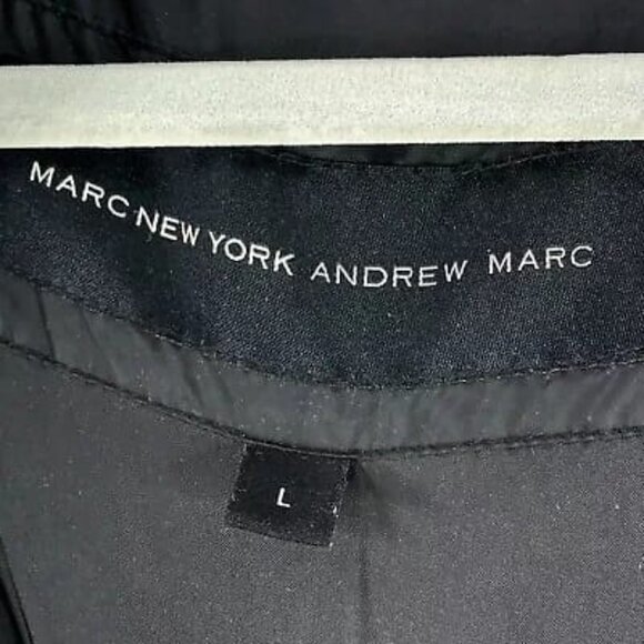 Andrew Marc Men's Down Jacket, Black Puffer Winter Coat Down Insulated H… - Picture 5 of 9